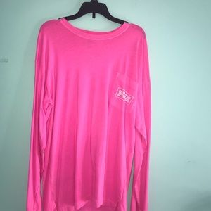Victoria's Secret pink Long sleeve shirt.